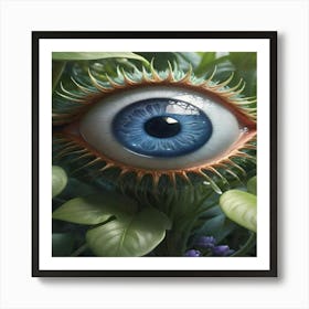 Eye Of The Forest 1 Art Print