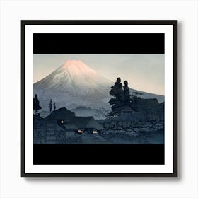 Mt Fuji Art Print