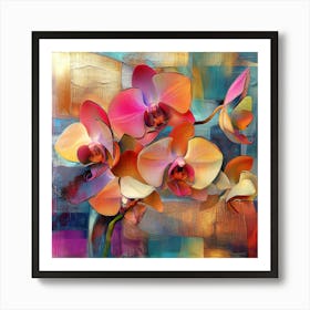 Orchids 12 Art Print