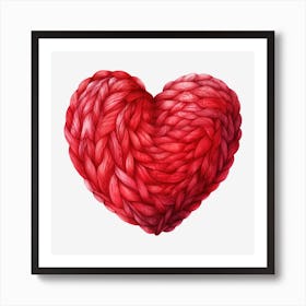 Heart Of Wool 4 Art Print