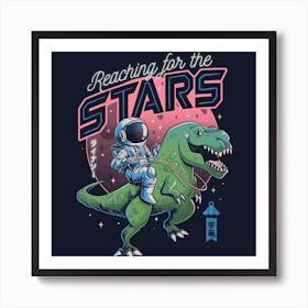 Reaching For The Stars Square Art Print