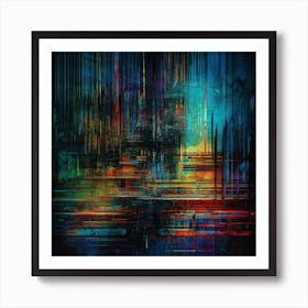 Abstract Painting 4 Art Print