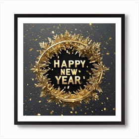 Happy New Year 68 Art Print