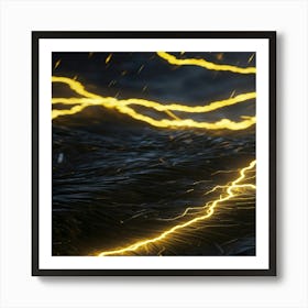 Lightning Art Print