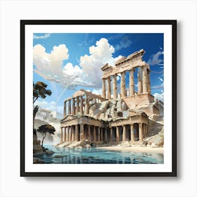 Parthenon 1 Art Print