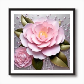 Camelia Art Print