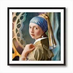 A Stunning Illustration Of A Girl Wearing The Icon Laon9h1ssogqizam5ayb5g Odualwy8twsetljluhxphg Art Print