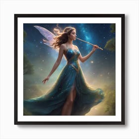 Fairy Princess of the Stars Art Print