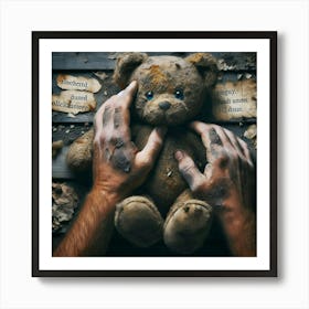 Teddy Bear 25 Art Print