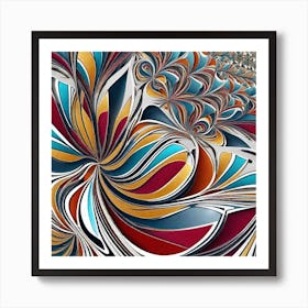 Abstract Fractal Art Print