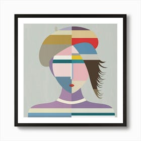 Portrait Of A Woman 16 Art Print