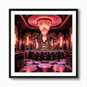 Bar In Paris Art Print