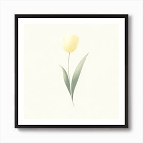 "Simplicity in Bloom: Elegant Tulip"  Embrace elegance with "Simplicity in Bloom," a digital artwork capturing the pure essence of a single tulip. Its delicate lines and soft hues convey a timeless grace, making it a perfect addition to any minimalist or contemporary space. This piece symbolizes growth and refined beauty, offering a serene and uplifting presence in your home or office. Secure this emblem of spring's renewal and sophistication for your art collection and let its understated charm enhance your surroundings. Art Print