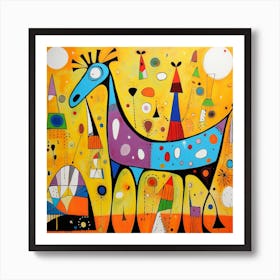 Giraffe 2 Art Print