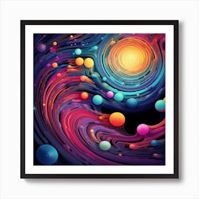 Abstract Painting 25 Art Print