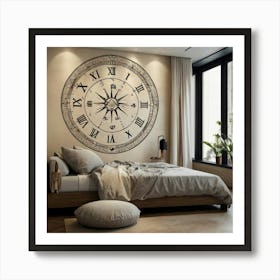 Compass Wall Art Art Print