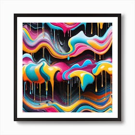 Abstract Painting 108 Art Print