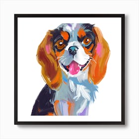 Cavalier King Charles Spaniel 02 Art Print