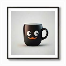 Mascot Mug Coffee Minimalist (75) Art Print