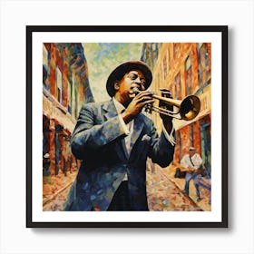 Jazz in New Orleans Art Print