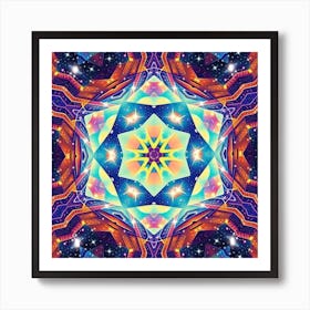 Psychedelic Art 70 Art Print