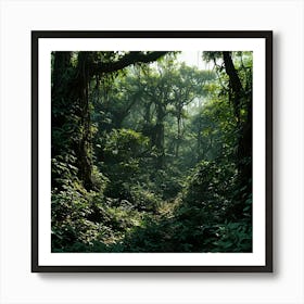 Forest Path Art Print