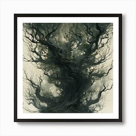 Tree Of The Dead Art Print