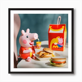 Happy Piggy 3 Art Print