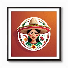 Mexican Logo Design Targeted To Tourism Business 2023 11 08t195120 Art Print
