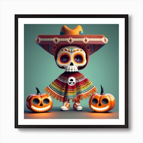 Day Of The Dead Art Print