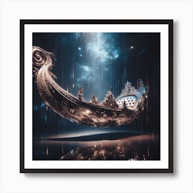 Swan Boat Art Print