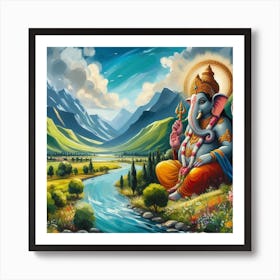 Ganesha 26 Art Print