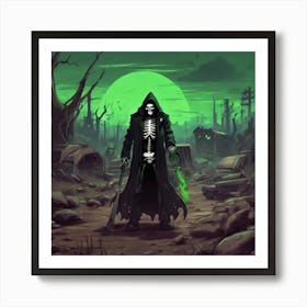 Toxic_Reaper Art Print