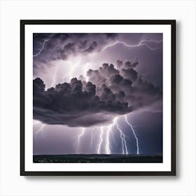Lightning Storm 5 Art Print