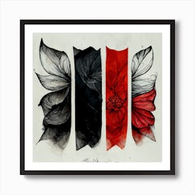 Four seasons Art Print