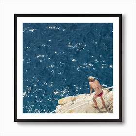 The Onlooker | The Swimmers Series Art Print