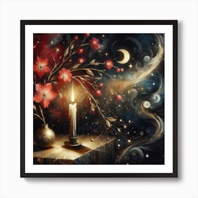 Candle Art Print