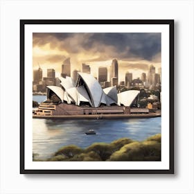 Sydney Opera House Art Print