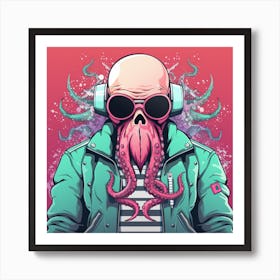 Octopus 14 Art Print