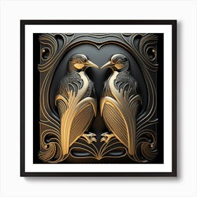 Symphony Of Birds Art Print