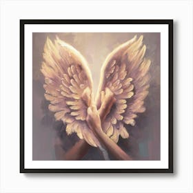 Angel Wings 4 Art Print