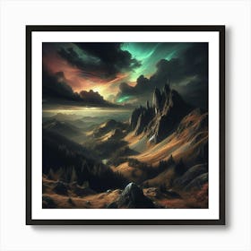 Landscapes Stock Videos & Royalty-Free Footage 1 Art Print