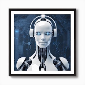 Cyborg 13 Art Print