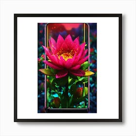 Lotus Flower 4 Art Print