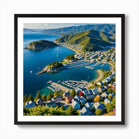 View Of The Bay Of Islands Art Print