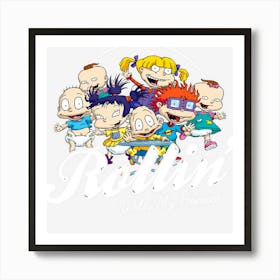 Rugrats Rollin With My Homies Baby Group Art Print