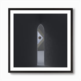 The Unknown Circle 4 Square Art Print