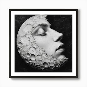 Man in the Moon Silent Film Art Print