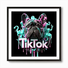 Tiktok 4 Art Print