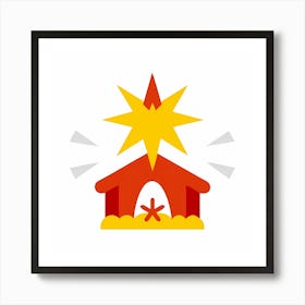 Nativity Scene Poster